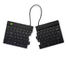 Ergonominė klaviatūra R-Go Split Break su pertraukų programine įranga, išskirta klaviatūra, QWERTY (JK), Bluetooth, juoda