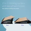 R-Go Tools dokumentų laikiklis R-Go Read2Write, skirtas skaitymui ir rašymui, ergonomiškas, su minkštu putplasčio riešo atramu, ąžuolo mediena