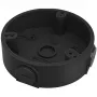 Jungiamoji dėžė DAHUA DH-PFA136-B — aliumininis korpusas, juoda, 1/2 colio sriegis, 110×34 mm, 1 kg talpa