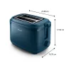 Philips 3000 serijos HD2511/70 skrudintuvas 2 griežinėliai 830 W Mėlyna