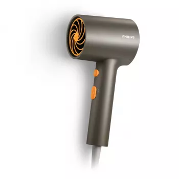 Plaukų džiovintuvas Philips 3000 serijos BHD321/00 — 1600 W, 2 šilumos lygiai, 2 greičiai, joninė technologija, 350 g, pilkas