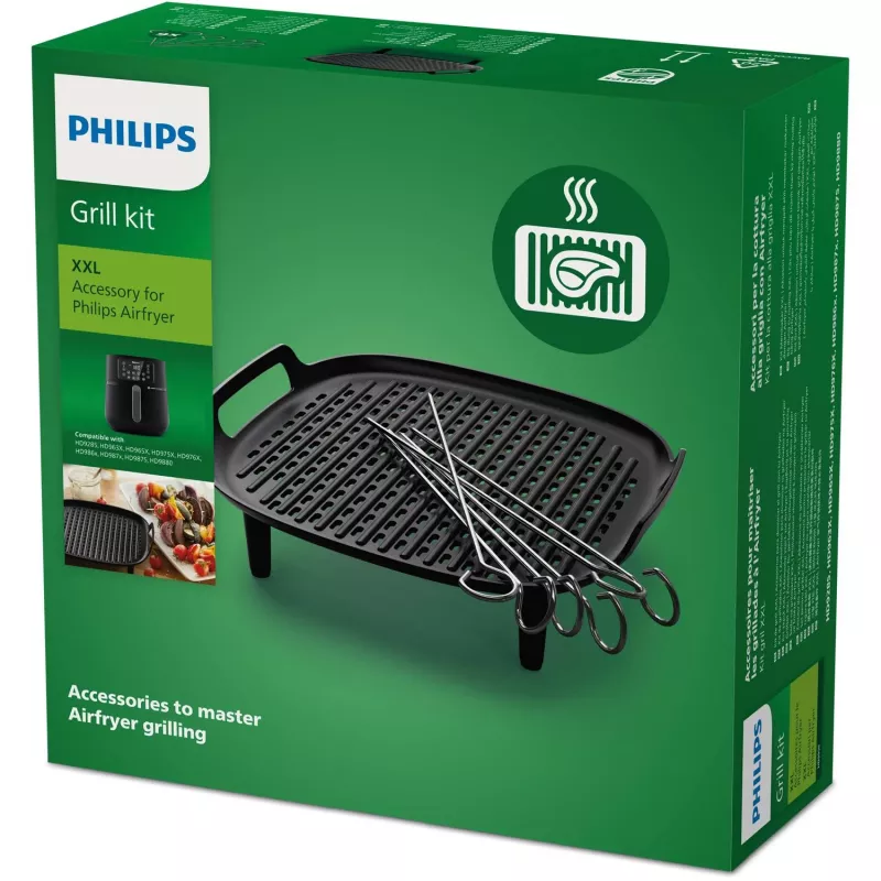 Philips Airfryer priedų rinkinys HD9959/00 Kepimo grotelės ir iešmai XXL