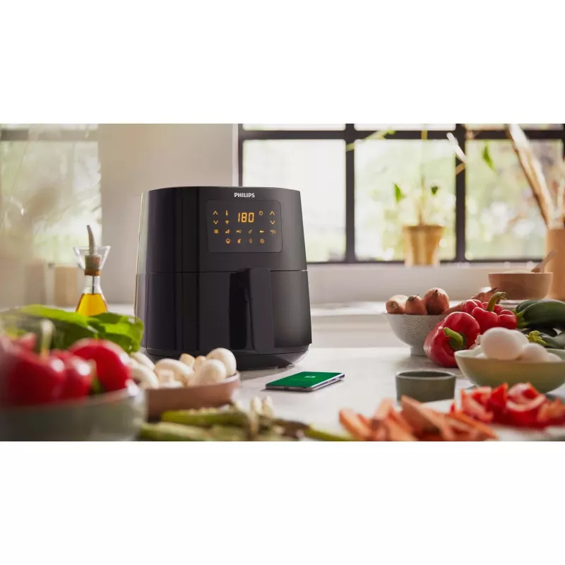 Oro gruzdintuvė Philips 5000 serijos HD9255/30 4,1 L 1400 W auksinė, balta