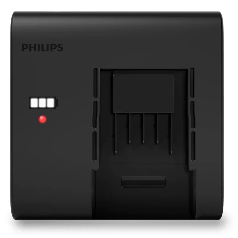 Philips XV1797 baterija belaidžiam dulkių siurbliui, juoda
