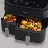 Kaitintuvo ventiliatorinė orkaitė Philips 5000 serijos NA551/00 – 9 l talpa, 2300 W, jutiklinis valdymas, LED ekranas, juoda/sidabrinė