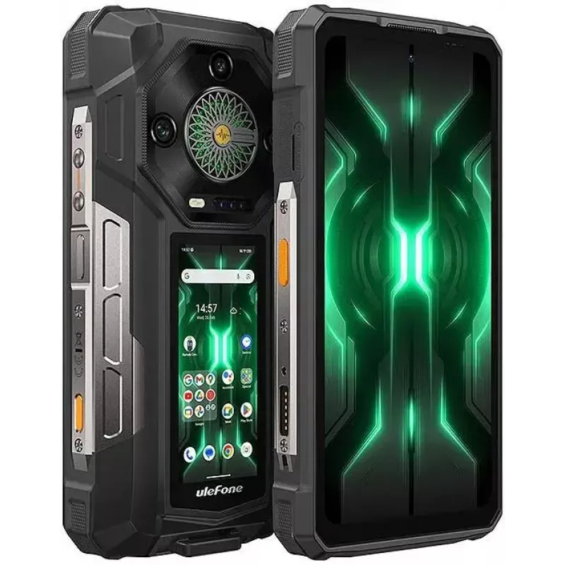 Išmanusis telefonas Ulefone Armor 33 Pro 6.95 colio 16 GB 512 GB Juodas