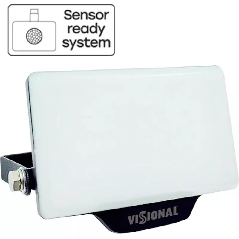 LED sieninis šviestuvas VISIONAL VS122-10W-40K — 10 W, 1100 lm, 4000 K lauko / fasadui