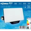 LED sieninis šviestuvas VISIONAL VS122-10W-40K — 10 W, 1100 lm, 4000 K lauko / fasadui