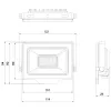 LED lauko prožektorius OLLO VS121C-20W-RGB 20W 1900lm RGB