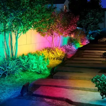 LED lauko prožektorius OLLO VS121C-50W-RGB — 50 W, 4750 lm, RGB