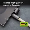 USB-C laidas Intenso Handykette 1,65 m, pintas nailonas, smėlio spalvos