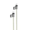 USB-C laidas Intenso Handykette 1,65 m, pintas nailonas, smėlio spalvos