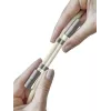 USB-C laidas Intenso Handykette 1,65 m, pintas nailonas, smėlio spalvos