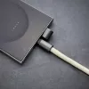 USB-C laidas Intenso Handykette 1,65 m, pintas nailonas, smėlio spalvos