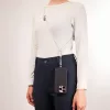 Intenso USB-C įkrovimo dirželis telefonui su laidu 60W greitas įkrovimas, reguliuojamas ilgis 1,65m, nailonas, žalia