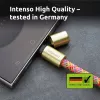 Intenso USB-C pakabinamas telefono laidinis dirželis 60W greitasis įkrovimas reguliuojamas ilgis 1,65m nailonas įvairiaspalvis