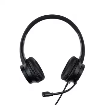 Ausinės Lindy USB-C biuro ausinės laidinės 20-20000 Hz 1,95 m juodos