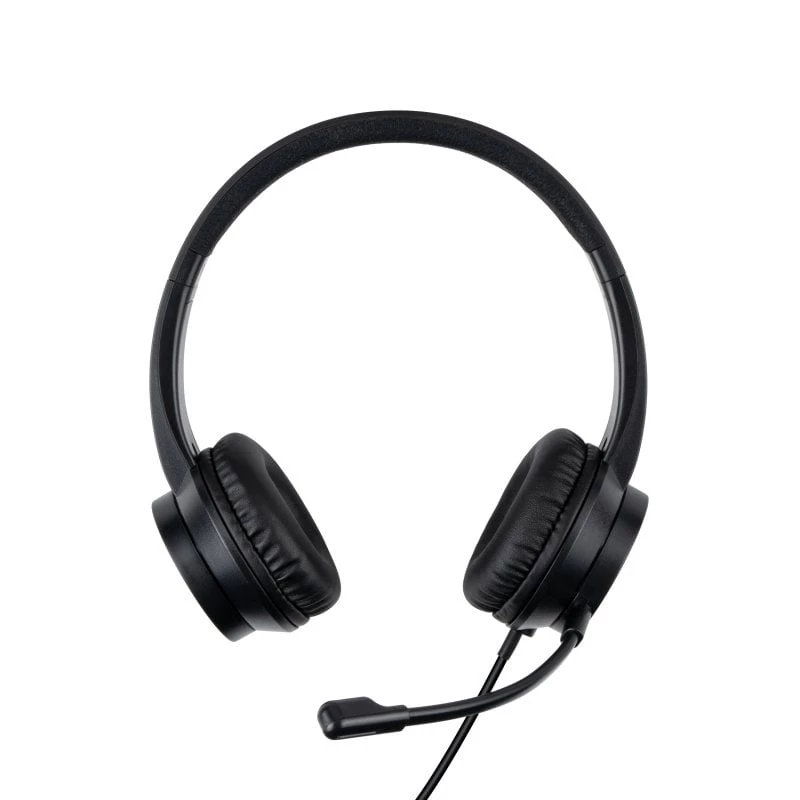 Ausinės Lindy USB-C biuro ausinės laidinės 20-20000 Hz 1,95 m juodos