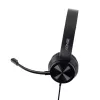 Ausinės Lindy USB-C biuro ausinės laidinės 20-20000 Hz 1,95 m juodos