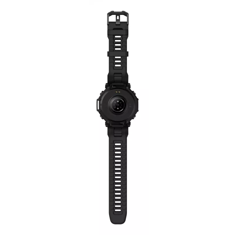 Amazfit T-Rex 3 Pro 3,81 cm (1,5 colio) AMOLED 48 mm Skaitmeninis 480 x 480 pikselių Liečiamas ekranas Juodas „Wi-Fi“ GPS (palydovinis)