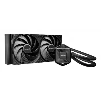 Viso viename skystas aušintuvas be quiet! PURE LOOP 3 — 140 mm ventiliatorius, juodas, tinka LGA 1150/1151/1155/1200/1700 ir AM4/AM5