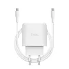 TRUST Maxo 45W USB-C GaN įkroviklis, 45 W, USB-C išvestis, 20 V maks., 2 m laidas, baltas