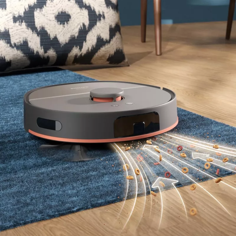 Robotinis dulkių siurblys Philips XU5000/10 – 0,26 L dulkių maišelis, Li‑Ion 4800 mAh, 200 min veikimo