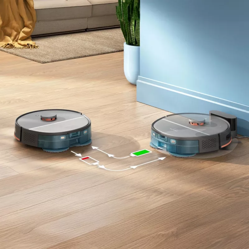 Robotinis dulkių siurblys Philips XU5000/10 – 0,26 L dulkių maišelis, Li‑Ion 4800 mAh, 200 min veikimo