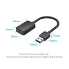 Vention 2 prievadų išorinė USB garso plokštė 0,15 m juoda 2.1 kanalai 16 bitų