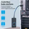 Vention USB 2.0 išorinis stereo garso adapteris su garsumo valdymu 0,15 m juodas ABS
