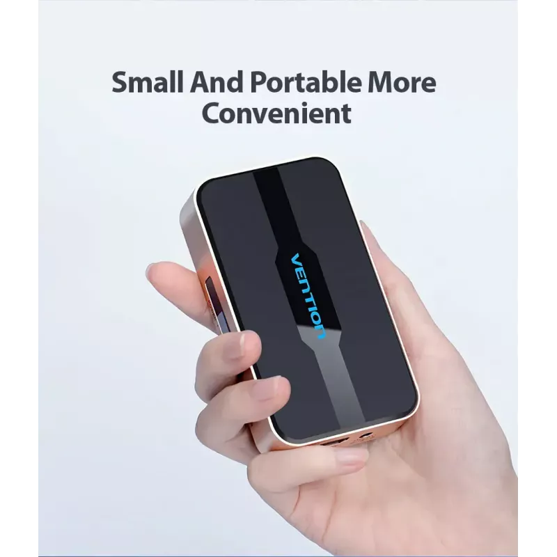 HDMI skirstytuvas Vention 1 į 4 4K@30Hz auksinis aliuminio lydinys