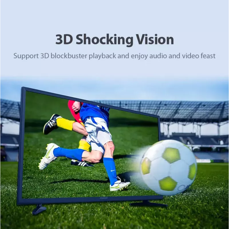 HDMI skirstytuvas Vention 1 į 4 4K@30Hz auksinis aliuminio lydinys