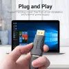DisplayPort į HDMI adapteris Vention HBOB0, DisplayPort kištukas į HDMI lizdą, juodas, auksuoti kontaktai