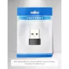 USB adapteris Vention CDWB0 USB 2.0 vyriškas (USB-A) į moterišką USB-C, juodas PVC