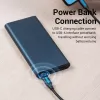 USB adapteris Vention CDWB0 USB 2.0 vyriškas (USB-A) į moterišką USB-C, juodas PVC