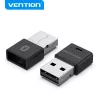 USB Bluetooth adapteris Vention NAHB0 – belaidis USB Bluetooth raktas, juodos spalvos