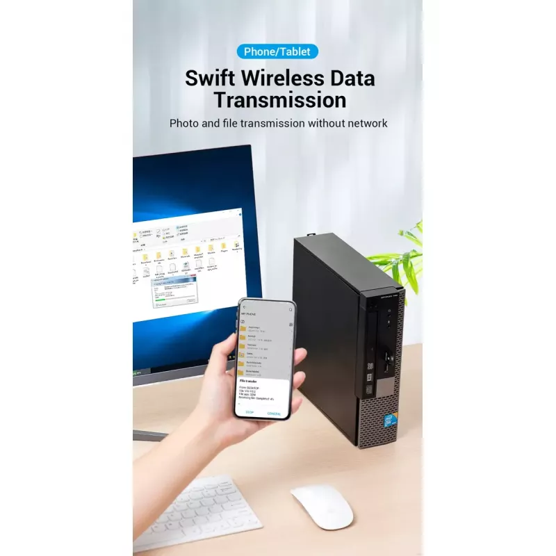 USB Bluetooth 5.0 adapteris Vention CDSB0 juodas