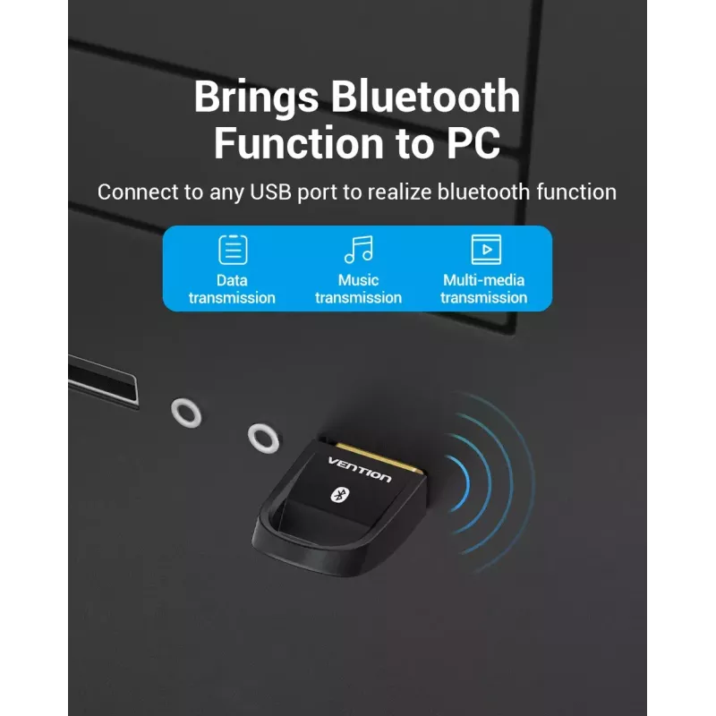 USB Bluetooth 5.0 adapteris Vention CDSW0