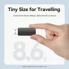 Vention 2-in-1 USB 3.2 Gen 1 (USB 3.0) kortelių skaitytuvas – SD ir MicroSD, juodas, kompaktiškas