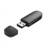 Vention 2-in-1 USB 3.0 A kortelių skaitytuvas SD+TF, USB 3.2 Gen 1, 5000 Mbit/s, juodas