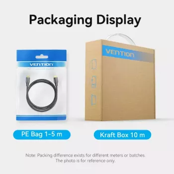 Vention 8K HDMI laidas 2 m juodas 48 Gbit/s HDMI 2.1