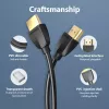 Vention nešiojamas HDMI kabelis 0,5 m juodas HDMI 2.0 18 Gbit/s