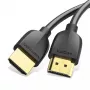 Vention nešiojamas HDMI laidas 1 m juodas 2.0 18 Gbit/s