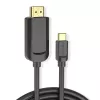 Vention USB-C į HDMI laidas 2 m juodas