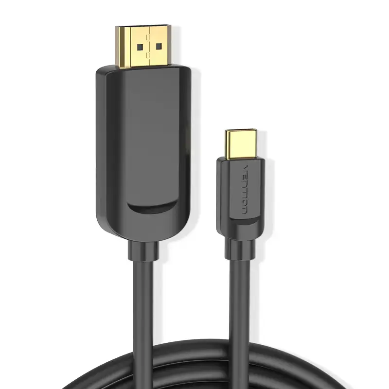 Vention USB-C į HDMI laidas 2 m juodas