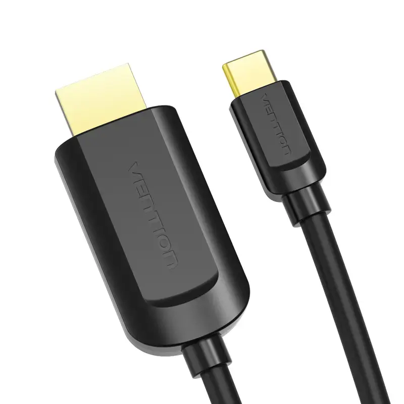 Vention USB-C į HDMI laidas 2 m juodas