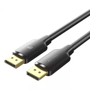 DisplayPort kabelis Vention HAKBJ 5 m, DisplayPort į DisplayPort, juodas