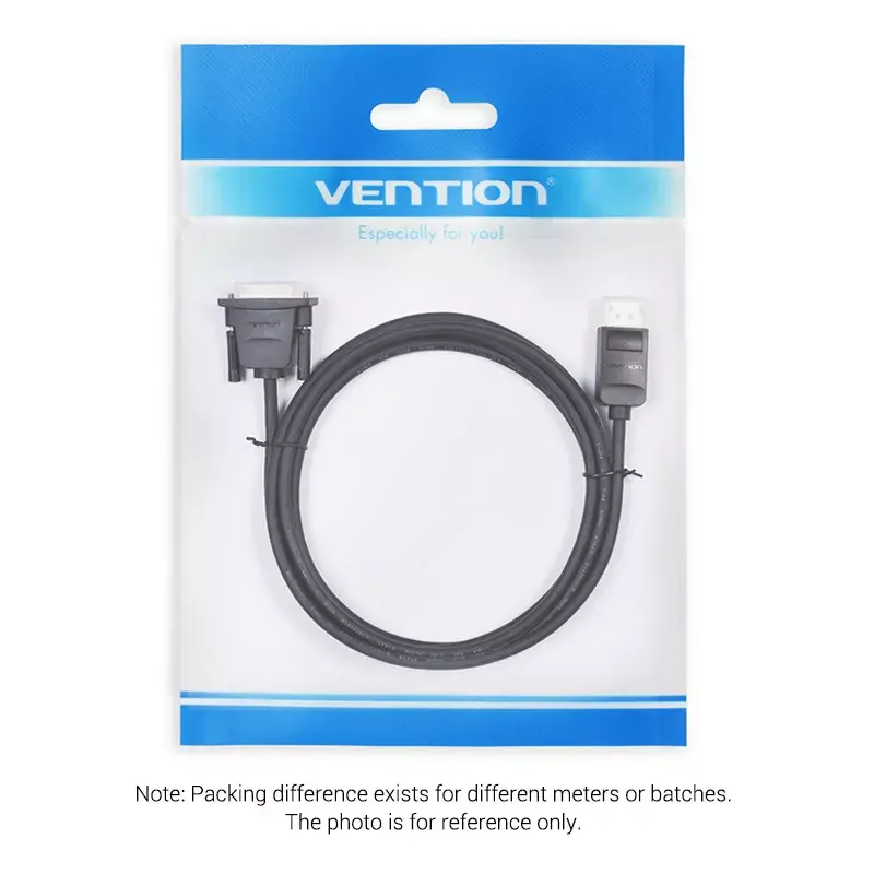 Vention HAFBH DisplayPort į DVI laidas, 1 m, juodas