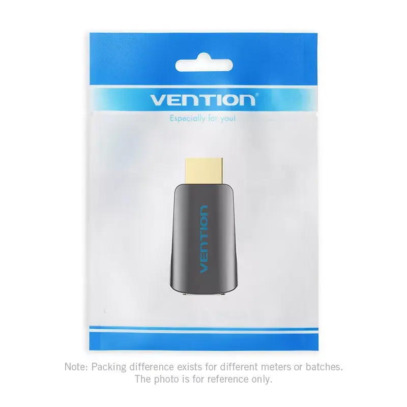 Vention AIDB0 HDMI į VGA keitiklis, 3,5 mm garso jungtis