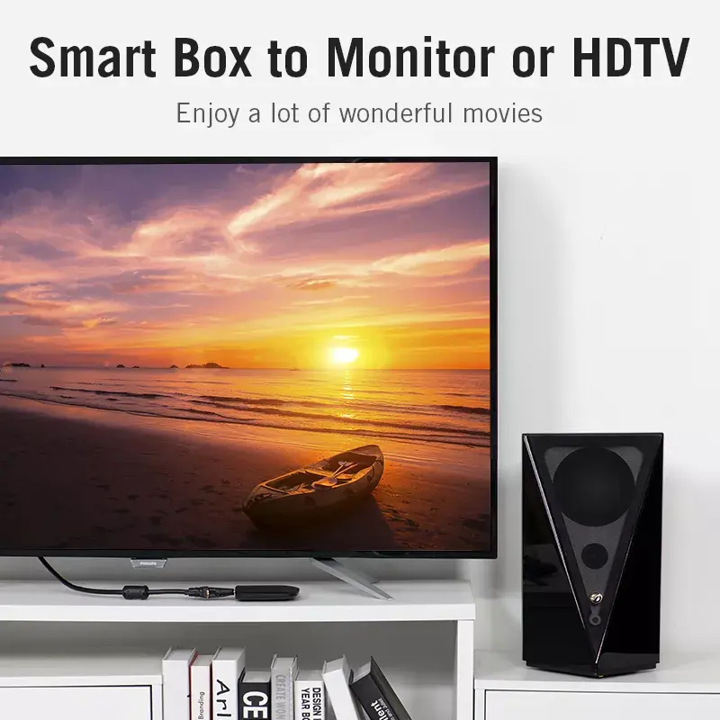Vention AIDB0 HDMI į VGA keitiklis, 3,5 mm garso jungtis